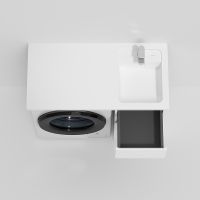 Раковина AM.PM X-Joy 100 R с местом под стиральную машину Белая арт-M85AWPR1001WG — фото 5, Раковины на стиральную машину