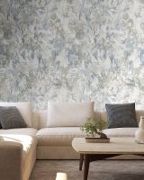 Обои Solo Blooming City Винил на флизелине (1,06*10) Бежевый/Серый, Штукатурка арт-SL8626-12 — фото 4, Обои для стен