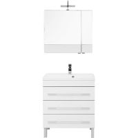 Комплект мебели для ванной Aquanet Верона 75 Белый арт-287658 — фото 2, Комплекты мебели для ванной