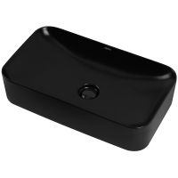 Товар: Раковина-чаша Abber Rechteck 60 Черная матовая арт-AC2204MB - фото 2 Раковина-чаша Abber Rechteck 60 Черная матовая арт-AC2204MB — фото 2, Раковины накладные