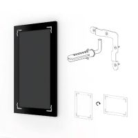 Зеркало Evoform Exclusive 84х54 Медный эльдорадо арт-BY 1233 — фото 4, Зеркала в ванную комнату