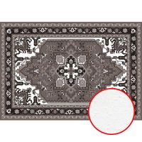 Фреска Ortograf Arabesque 33430 Фактура бархат FX Флизелин (3,9*2,7) Серый, Орнамент арт-33430 (бархат FX) — фото 1, Фрески