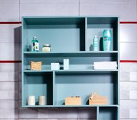 Подвесной шкаф Бриклаер Кристалл 90 Муссон арт-4627125414756 — фото 2, Шкафы для ванной