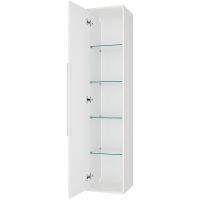 Шкаф пенал Brevita Savoy 35 подвесной Белый матовый арт-SAV-05035-010 — фото 6, Пеналы для ванной комнаты