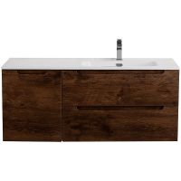 Тумба под раковину BelBagno Etna 100 R подвесная Rovere Moro арт-ETNA-1000-2C-1A-SO-RW-R — фото 1, Тумбы под раковину
