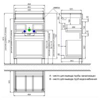 Товар: Тумба с раковиной Iddis Zodiac 50 Белая матовая Дерево арт-ZOD5ABFi95K - фото 9 Тумба с раковиной Iddis Zodiac 50 Белая матовая Дерево арт-ZOD5ABFi95K — фото 9, Тумбы с раковиной
