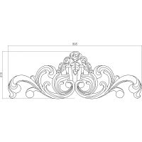 Орнамент Европласт 50x318x895 мм арт-1.60.022 — фото 2, Колонны