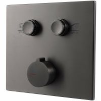 Смеситель для душа Vincea Вороненая сталь арт-VSCV-421GM — фото 1, Смеситель для душа