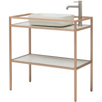 Консоль под раковину Allen Brau Liberty 90 Медь браш арт-1.33004.60 — фото 3, Консоли для раковины