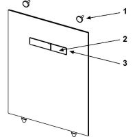 Товар: Клавиша смыва Tece Lux для унитаза Черная Хром глянцевый арт-9650004 - фото 4 Клавиша смыва Tece Lux для унитаза Черная Хром глянцевый арт-9650004 — фото 4, Кнопки смыва