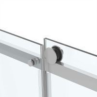 Душевая дверь Vincea Como Soft 120 профиль Хром стекло прозрачное арт-VDS-1CS120CL — фото 6, Раздвижные душевые двери