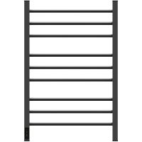 Электрический полотенцесушитель Point Веста П9 500x800 диммер слева Графит премиум арт-PN70758GR — фото 1, Электрические полотенцесушители