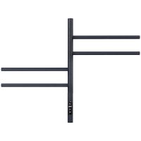 Электрический полотенцесушитель Vincea 43х60 Графит арт-VTD-1S1CGE — фото 2, Электрические полотенцесушители