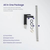 Смеситель для раковины Timo Selene Черный арт-2061/03F — фото 7, Смесители для раковины