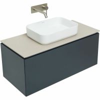 Товар: Тумба под раковину Allen Brau Infinity 100 подвесная Антрацит матовый арт-1.21004.AM - фото 9 Тумба под раковину Allen Brau Infinity 100 подвесная Антрацит матовый арт-1.21004.AM — фото 9, Тумбы под раковину