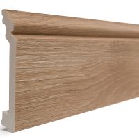 Плинтус Decor-Dizayn 2400x16x100 мм арт-701-90SH — фото 1, Плинтуса напольные