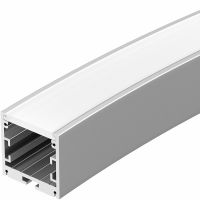 Профиль алюминиевый Arlight Arc накладной для радиусных светильников Серебристый арт-025521 — фото 1, Профили для светодиодных лент