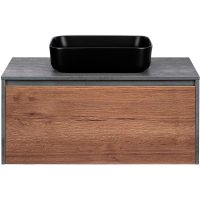 Товар: Тумба под раковину Vincea Mesa 100 подвесная T.Oak Beton арт-VMC-2MS100TB - фото 3 Тумба под раковину Vincea Mesa 100 подвесная T.Oak Beton арт-VMC-2MS100TB — фото 3, Тумбы под раковину