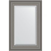 Зеркало Evoform Exclusive 86х56 с фацетом в багетной раме - Хамелеон 88 мм арт-BY 1235 — фото 1, Зеркала в ванную комнату