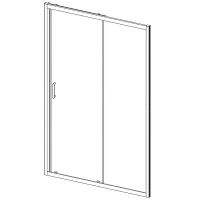 Товар: Душевая дверь Vincea Alpha 140 профиль Вороненая сталь стекло прозрачное арт-VDS-3AL140CLGM - фото 9 Душевая дверь Vincea Alpha 140 профиль Вороненая сталь стекло прозрачное арт-VDS-3AL140CLGM — фото 9, Раздвижные душевые двери