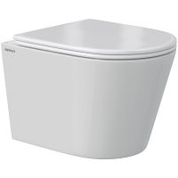 Товар: Унитаз Berges Vita Rimless подвесной с сиденьем Микролифт арт-082255 - фото 1 Унитаз Berges Vita Rimless подвесной с сиденьем Микролифт арт-082255 — фото 1, Подвесные унитазы