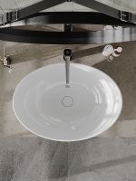 Товар: Раковина-чаша Orange 58 Белая арт-B08-585w - фото 2 Раковина-чаша Orange 58 Белая арт-B08-585w — фото 2, Раковины накладные