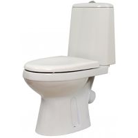 Унитаз компакт Оскольская Керамика Лея Люкс с бачком и сиденьем арт-41301130311 — фото 1, Напольные унитазы