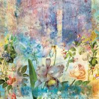 Фреска Ortograf Цветы 7048 Фактура флок FLK Флизелин (2,7*2,7) Разноцветный, Цветы/Живопись арт-7048 (флок FLK) — фото 2, Фрески