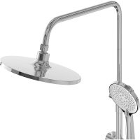 Товар: Душевая система Grossman Galaxy Хром арт-500.K35.01.100 - фото 4 Душевая система Grossman Galaxy Хром арт-500.K35.01.100 — фото 4, Душевые стойки