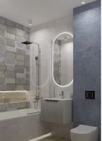 Керамогранит Meissen State синий ректификат 44,8х89,8 см арт-16886 — фото 2, Керамогранит