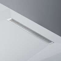 Душевой лоток AM.PM MasterFlow 70 с решеткой Хром матовый Cut Gradient арт-W01SC-P11-070-01SB — фото 11, Душевые лотки