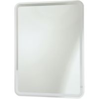 Зеркало Bellezza Альдо 60 с подсветкой Белое арт-4618909040001 — фото 1, Зеркала в ванную комнату