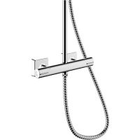 Душевая система Hansgrohe Vernis Shape Showerpipe с термостатом Хром арт-26286000 — фото 3, Душевые стойки