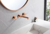 Смеситель для раковины Abber Wasser Kreis Розовое золото арт-AF81121RG — фото 2, Смесители для раковины