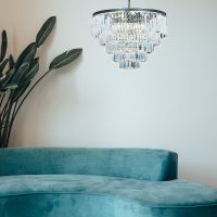 Люстра Divinare Nova Прозрачная Черная арт-3001/01 LM-13 — фото 4, Люстры