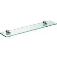 Стеклянная полка Aquaton 65 Хром Глянцевая арт-1A110203XX010 — фото 1, Полки