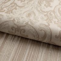 Обои Fipar Grand Classic Винил на флизелине (1,06*10,05) Бежевый/Коричневый, Дамаск арт-R 28023 — фото 4, Обои для стен