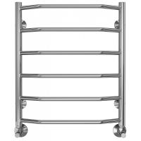 Водяной полотенцесушитель Terminus Виктория П6 500x600 Хром, нижнее подключение, G 1/2" ВР арт-4670078530080 — фото 2, Водяные полотенцесушители