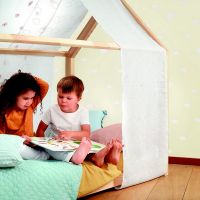 Товар: Обои детские Casadeco Rose Nino Винил на флизелине (0,53*10,05) Бежевый, Облака арт-29751296 - фото 2 Обои детские Casadeco Rose Nino Винил на флизелине (0,53*10,05) Бежевый, Облака арт-29751296 — фото 2, Обои для стен