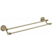 Полотенцедержатель двойной ZorG BR Бронза арт-AZR 13 BR — фото 1, Полотенцедержатели