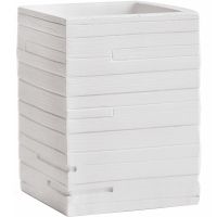 Стакан для зубных щеток WasserKRAFT Leine Белый матовый арт-K-3828 — фото 3, Стаканы для зубных щеток