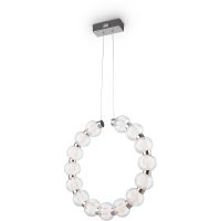 Подвесной светильник Maytoni Modern Amulet Прозрачный Хром арт-MOD555PL-L23CH4K — фото 12, Подвесные светильники