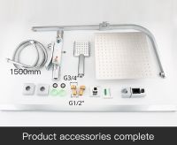 Душевая система Gappo G07 с термостатом Хром арт-G2407-40 — фото 12, Душевые стойки