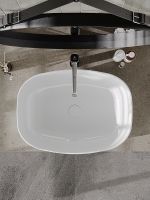 Раковина-чаша Orange 50 Белая глянцевая арт-B08-500W — фото 6, Раковины накладные