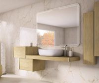 Тумба Cezares Tavolone 50 Rovere tabacco арт-41585 — фото 3, Комоды и тумбы для ванной комнаты