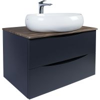 Товар: Тумба под раковину Bond Cube 80 подвесная Серая матовая Дуб арт-T09807 - фото 8 Тумба под раковину Bond Cube 80 подвесная Серая матовая Дуб арт-T09807 — фото 8, Тумбы под раковину