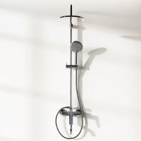 Душевая система Damixa Jupiter Хром арт-977740000 — фото 3, Душевые стойки