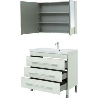 Комплект мебели для ванной Aquanet Верона 90 Белый арт-287660 — фото 4, Комплекты мебели для ванной