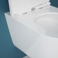 Унитаз Esbano Clavel-53T подвесной с сиденьем Микролифт арт-ESUPCLAV53TW — фото 13, Подвесные унитазы