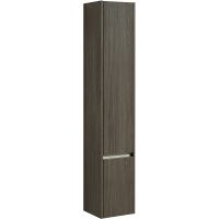 Шкаф пенал Aquaton Стоун 30 подвесной Грецкий орех арт-1A228403SXC80 — фото 1, Пеналы для ванной комнаты